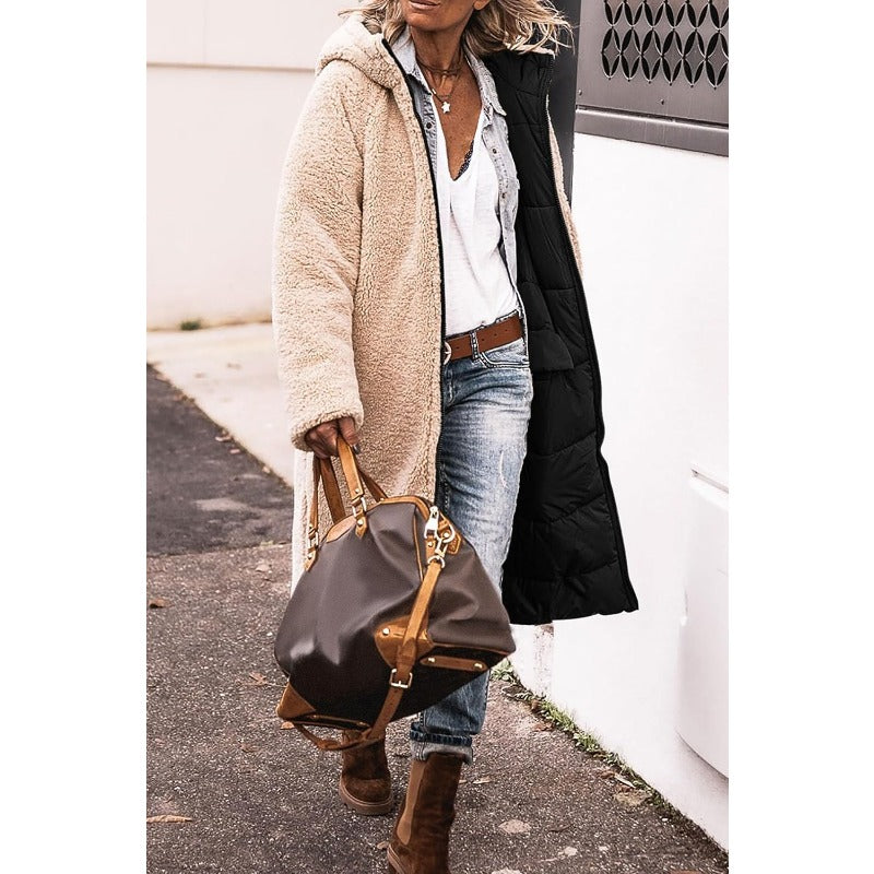 Mary & Anne® | Elegant Reversible Coat for Women