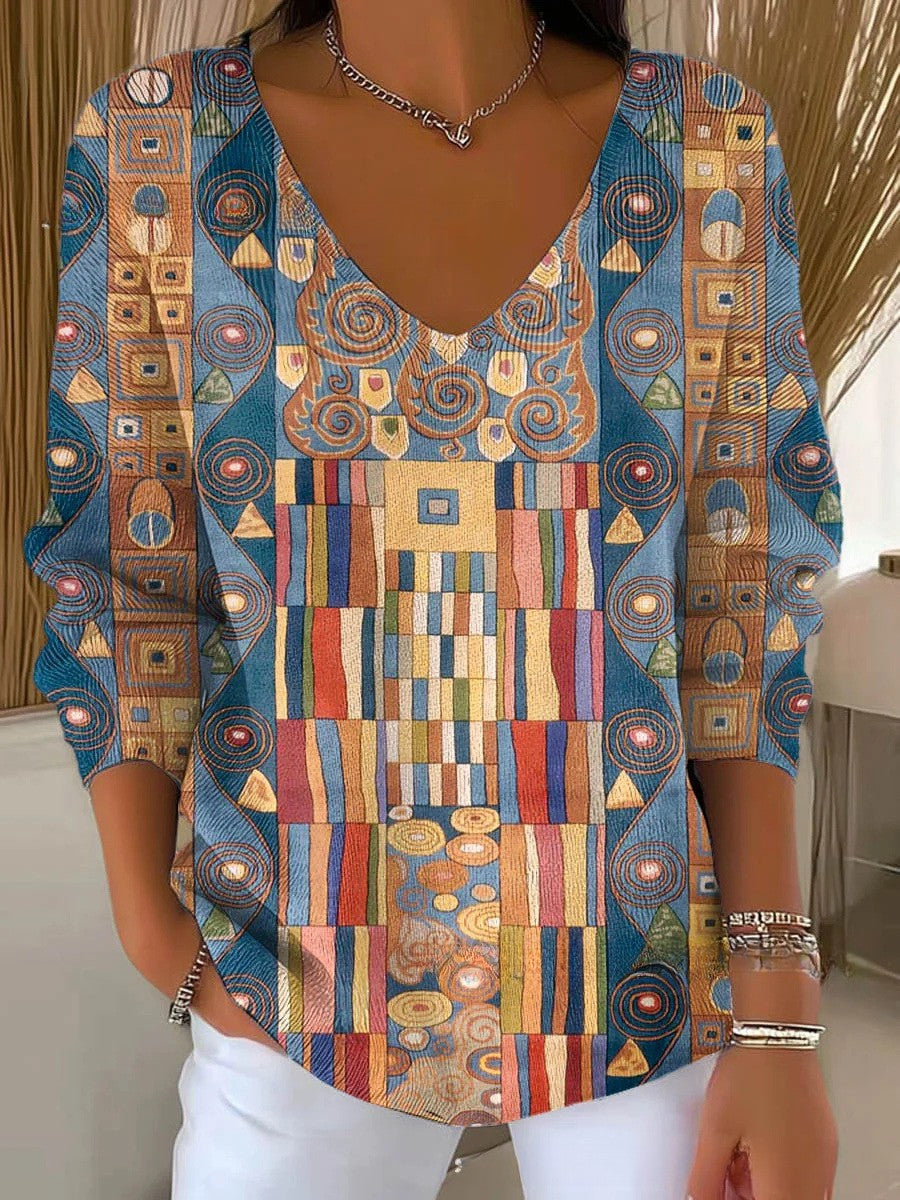 Mary & Anne™ | V-Neck Knit Sweater