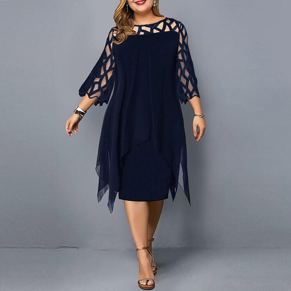 Hayden Jamie | Chic Plus Size Midi Dress