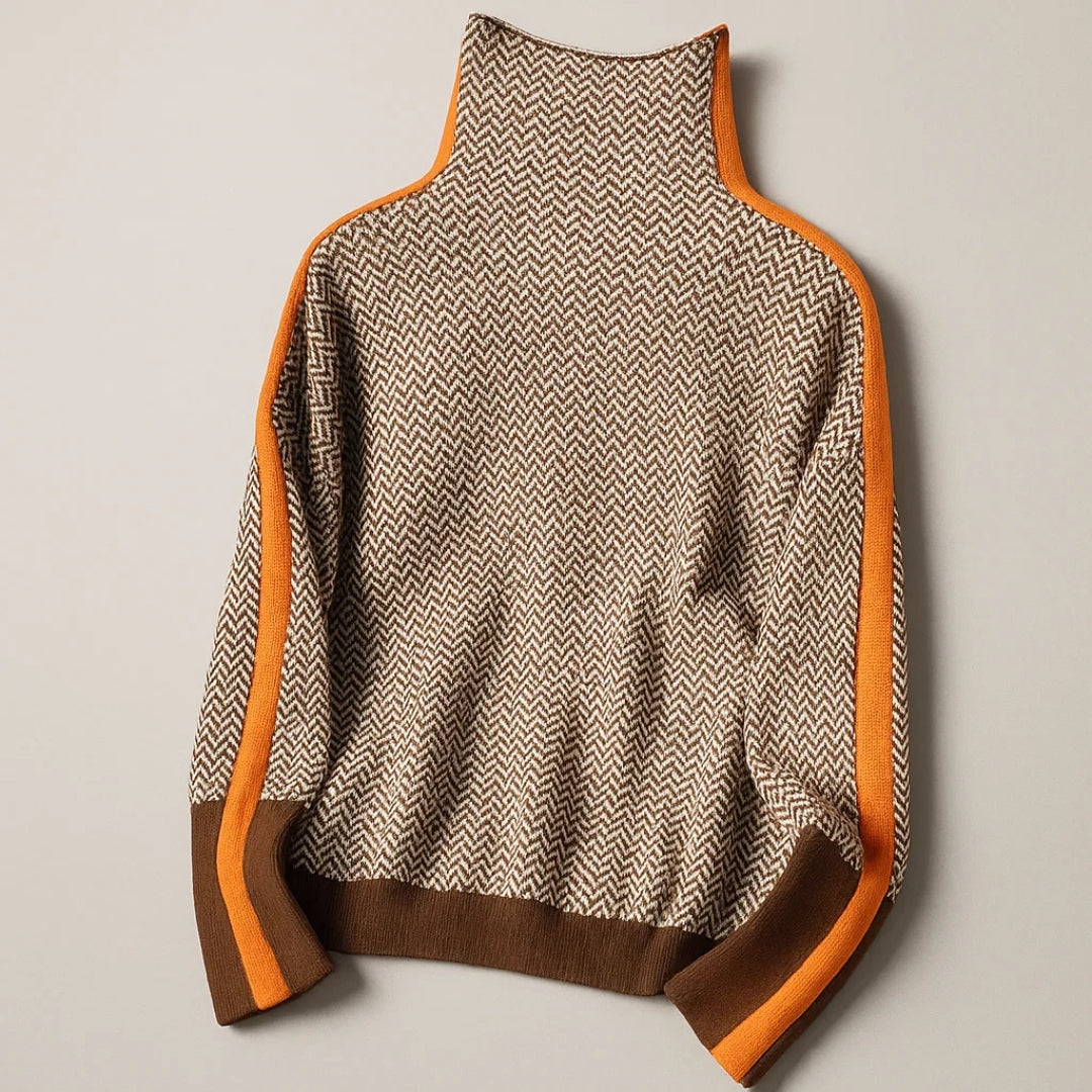 Martina™ | Pullover with High Collar