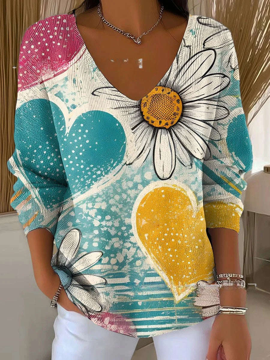 Mary & Anne™ | V-Neck Sweater