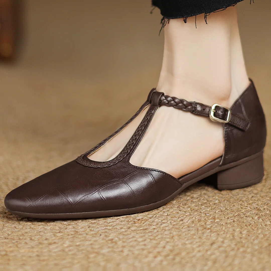 Sarah & Kate™ |  Leather Mary Janes