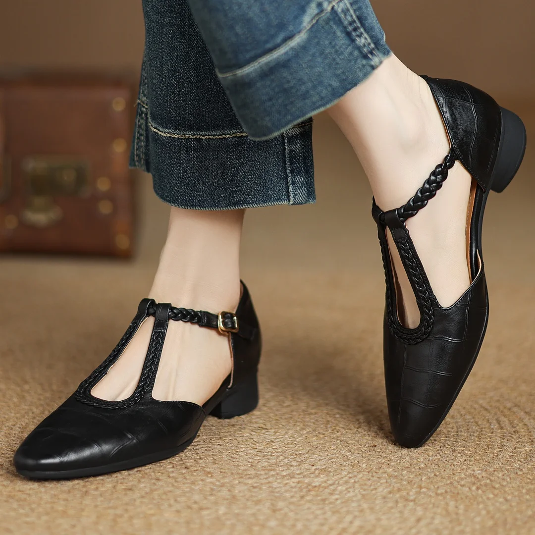 Sarah & Kate™ |  Leather Mary Janes
