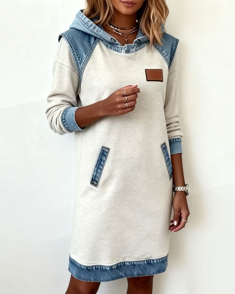 Sofia™ | Denim Dress with Hood