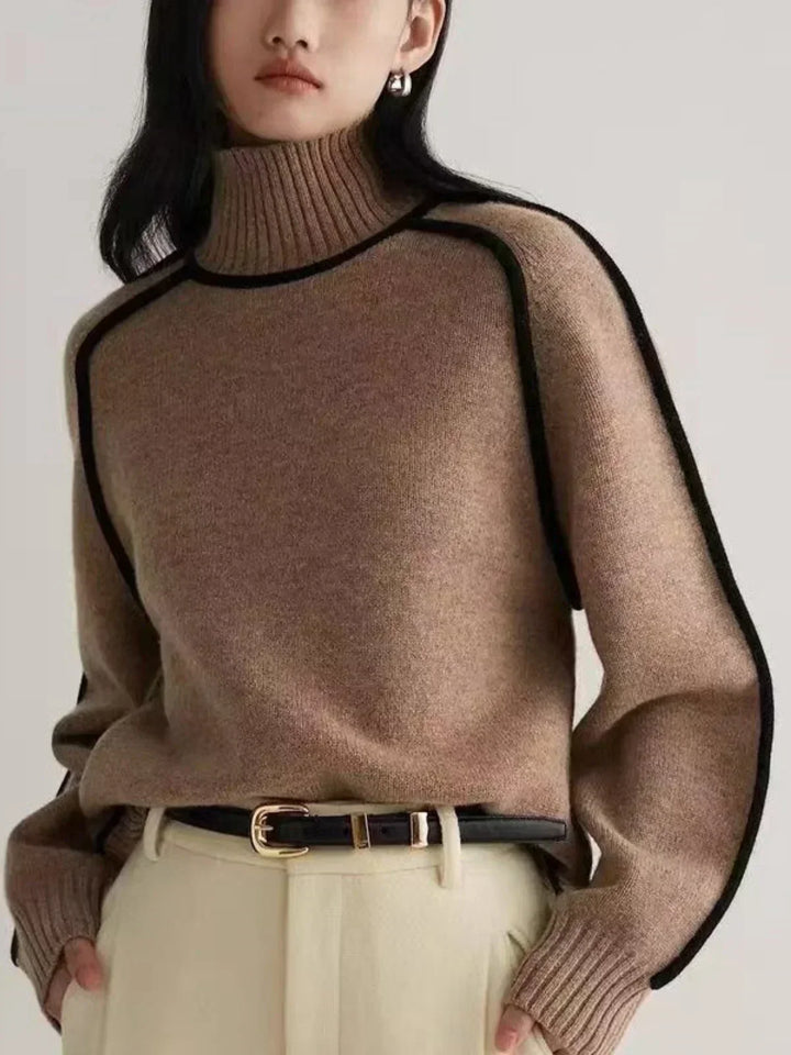 Donna | Cozy Soft-Knit Turtleneck Sweater