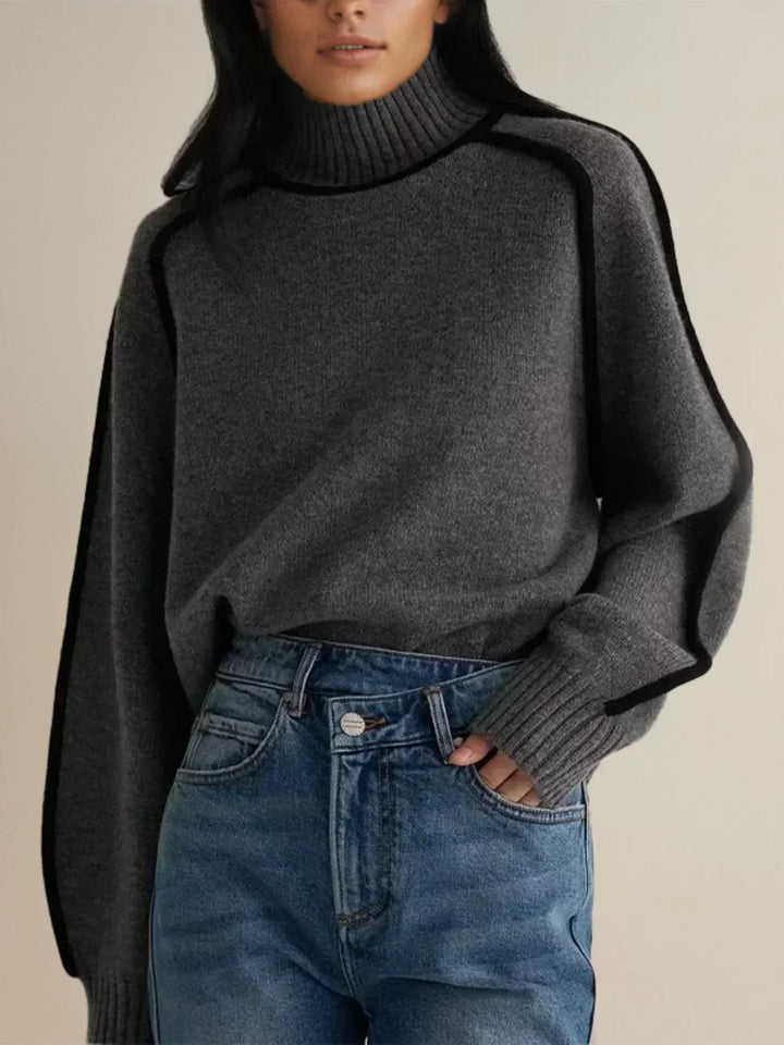 Donna | Cozy Soft-Knit Turtleneck Sweater