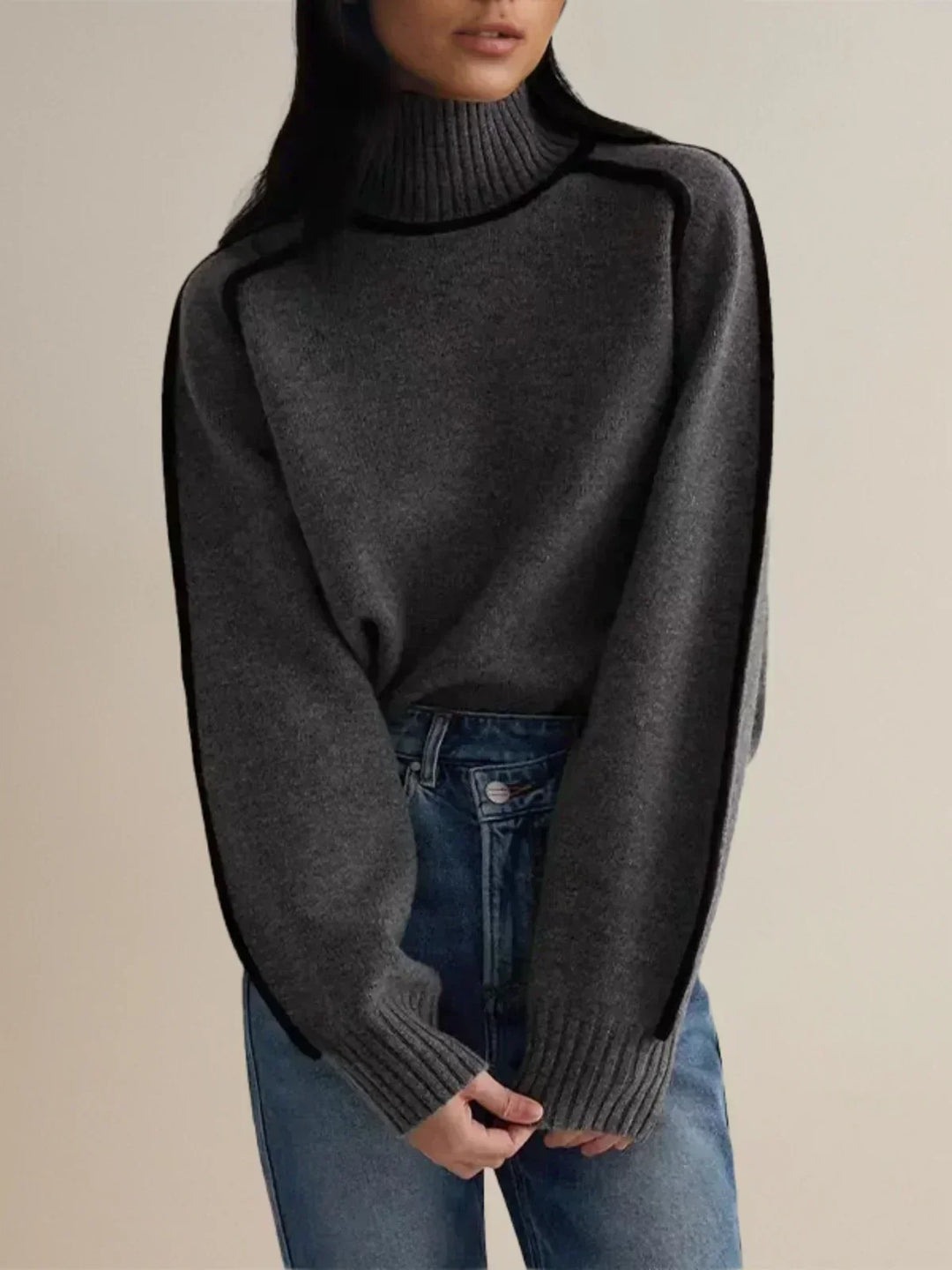 Donna | Cozy Soft-Knit Turtleneck Sweater