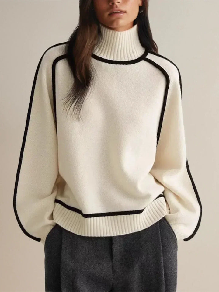 Donna | Cozy Soft-Knit Turtleneck Sweater