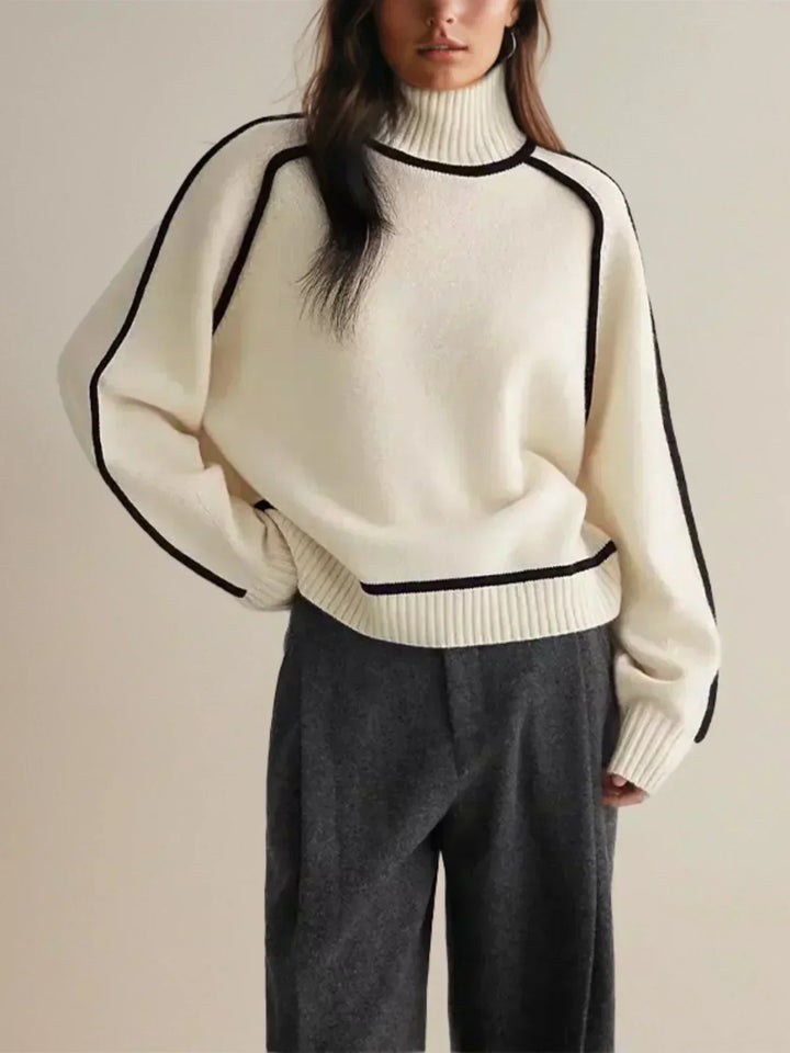 Donna | Cozy Soft-Knit Turtleneck Sweater