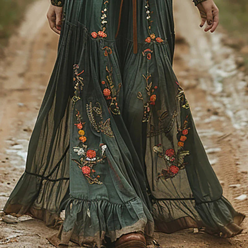 Hayden Auré | Boho Floral Maxi Dress