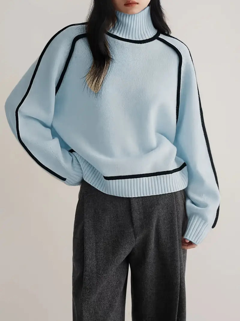 Donna | Cozy Soft-Knit Turtleneck Sweater