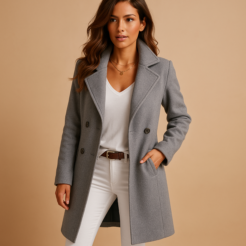 Mary – Timeless Wool Coat